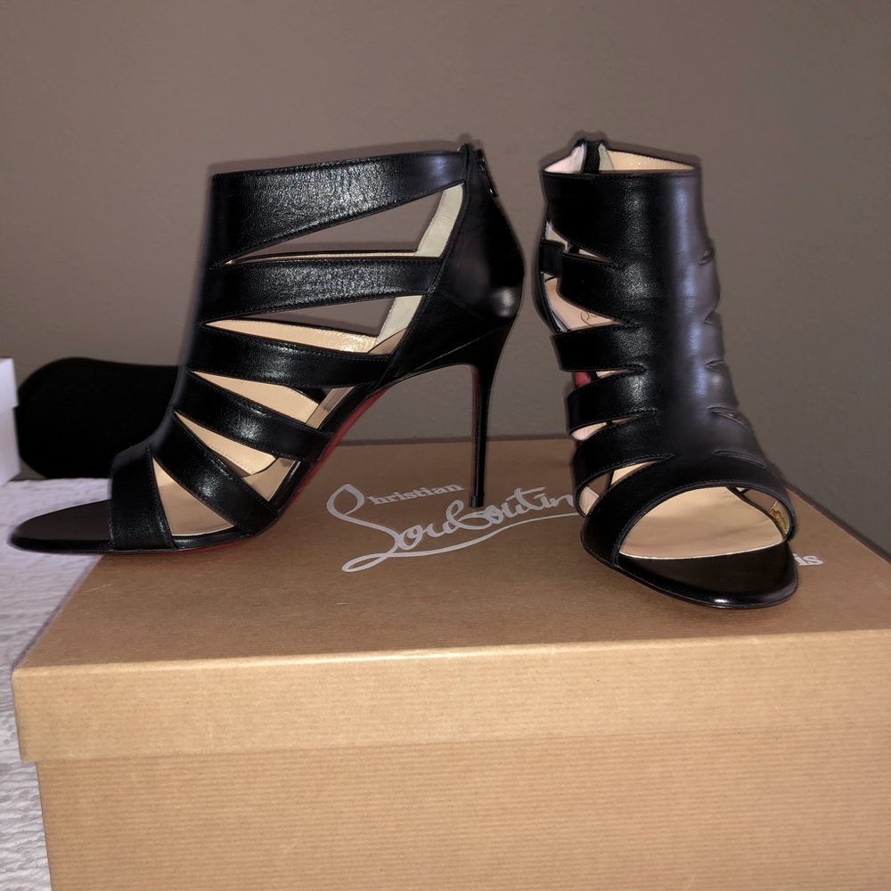 New Christian Louboutin Beauty heels 38.5 black
